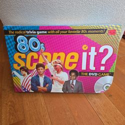 80s Scene It DVD game