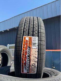 225/65/17 Arroyo Highway Tires installed and balanced / instaladas y balanceadas
