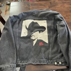Vintage Marlboro man jean jacket