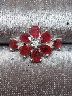 Ruby & Diamond RING