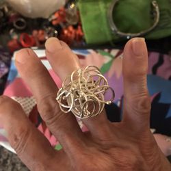 Gorgeous Silver Wire Ring