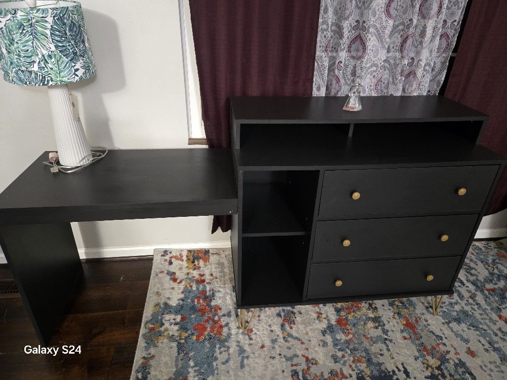 Desk And Dresser
