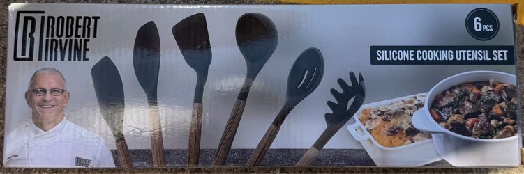 Robert Irvine 6-Piece Silicone Cooking Utensil Set