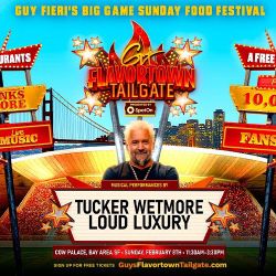 Guy Fieri’s Flavor town Tailgate 