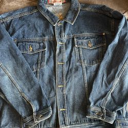 Great condition Vintage Oversized Sir Benni Miles Jean jacket