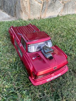 Arrma ARA409003 Painted Body for 1/5 Scale Red Outcast 4x4 8S BLX