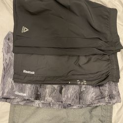 Bundle Of 4 Men’s Reebok Athletic Shorts 