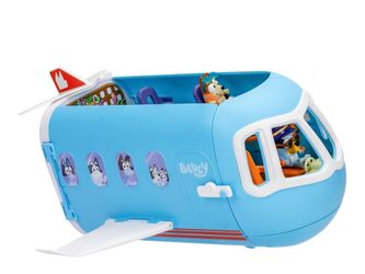 The Bluey 3-in-1 Transforming Plane Playset VERY NEW