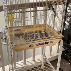 Bird cage with Stand 