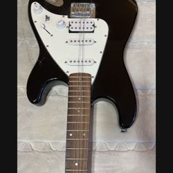 First Act ME305 Solid Body Right-Handed 6-String Electric Guitar Back/White
