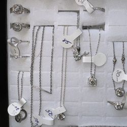 High End Jewelry. Moissanite And 925 Silver.  