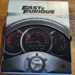 Fast & Furious Movies 1-8 & Resident Evil: The Final Chapter Blu-Ray Movie Lot