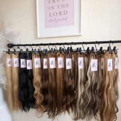 100% Human Hair Extensions 