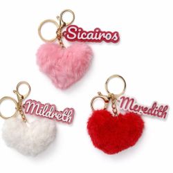 Personalized Valentine’s Keychain 