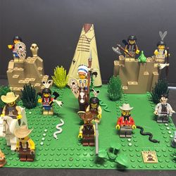 Lego Vintage Cowboys and Native Americans