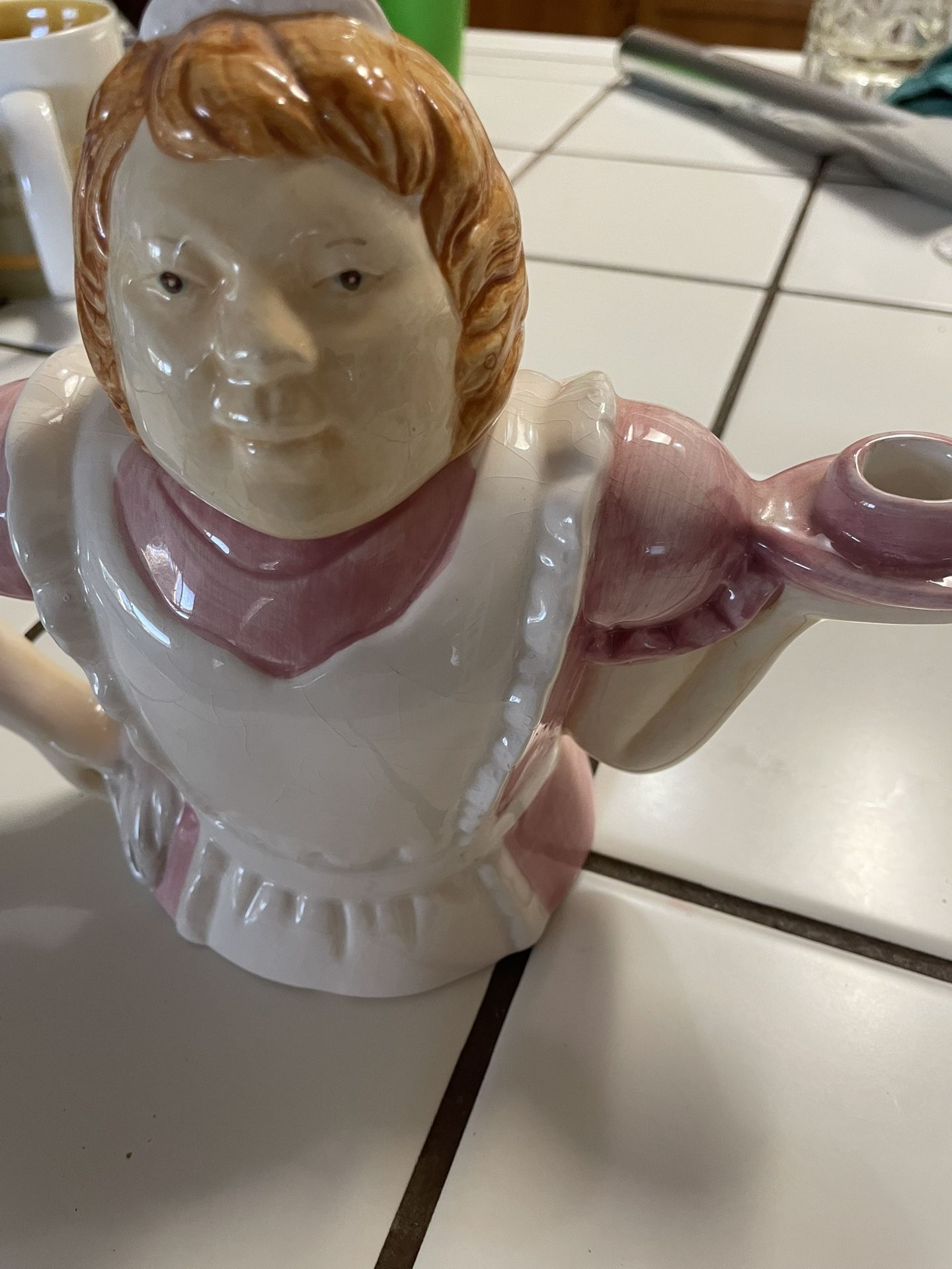 Tea Pot 10.00 And License Plates 10.00 Each