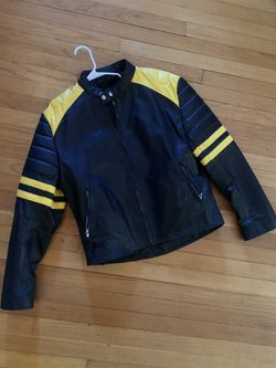 Leather Motorcycle Jacket 