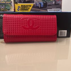 RED WOC** WALLET ON CHAIN**Brand New