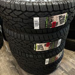 New Tire 275/60R20 Atturo Trail Blade A/ T 116T Set Of 4 Tires Free Mount Balance install Finance Available