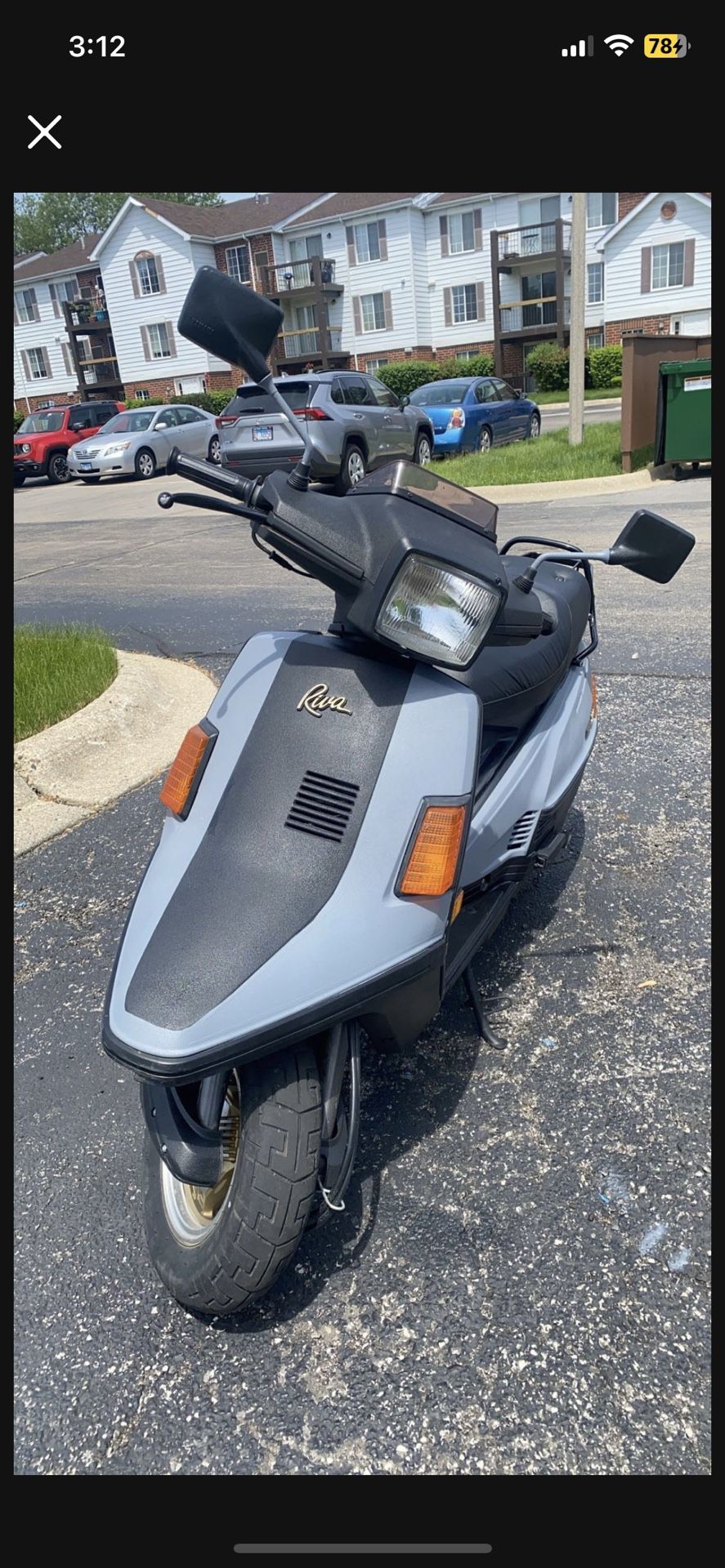 1989 Yamaha Riva 200Z
