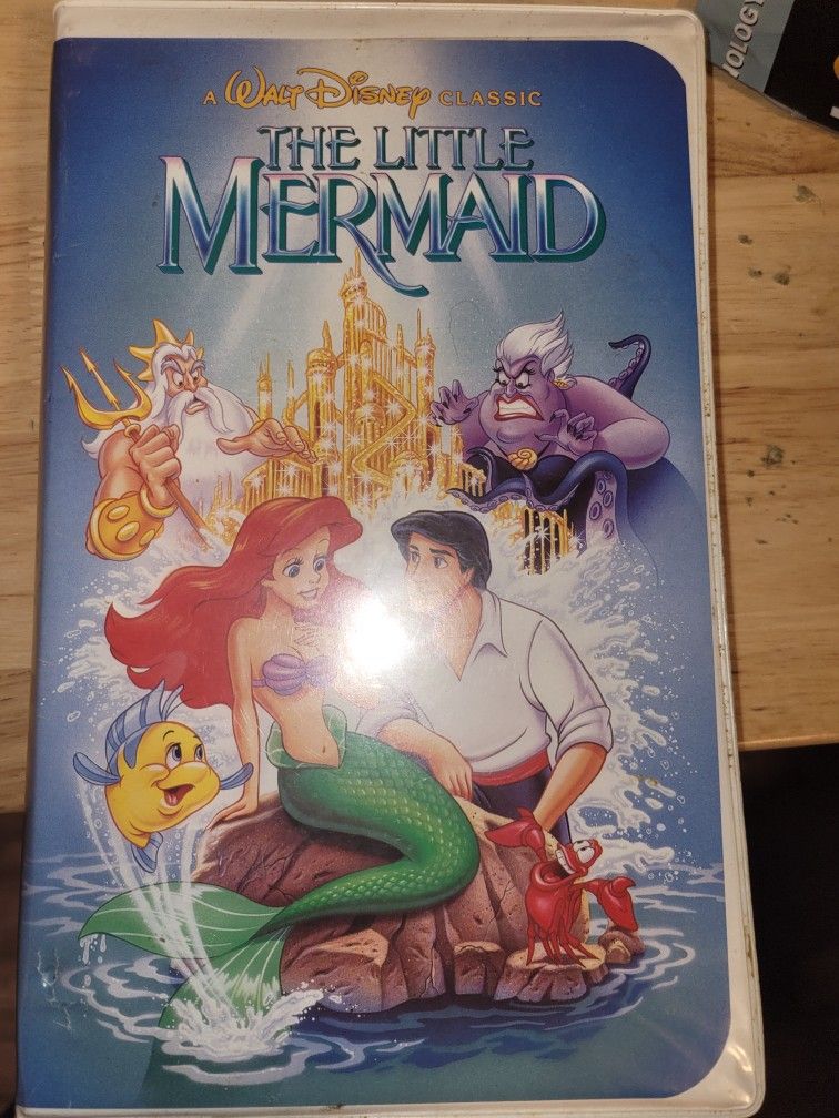 The Little Mermaid Penis Cover Vhs Black Diamond Series