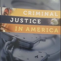 Criminal justice in America