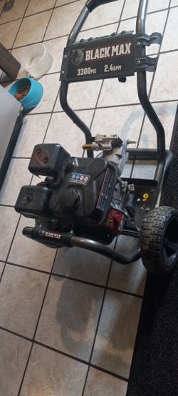 Black Max Power Washer With Gun And Hose  Brand New Pump