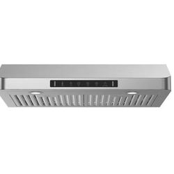 30 in. 900 CFM Ducted Under Cabinet Range Hood in Stainless Steel with 3 -Way Venting and Removable LED
