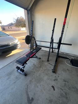 Bench/Squat Rack - Great Condition