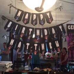 FNAF-  Five Nights At Freddy’s Party Supplies!! Handmade And Rare!?