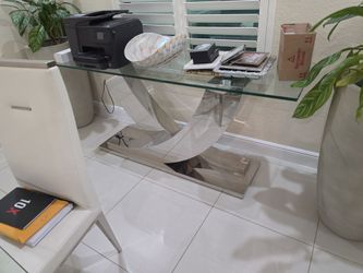 Buffet table