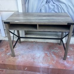 Walker Edison Desk Gray 