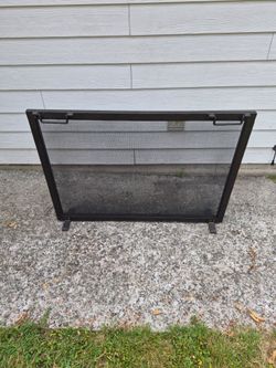 Freestanding Fireplace screen