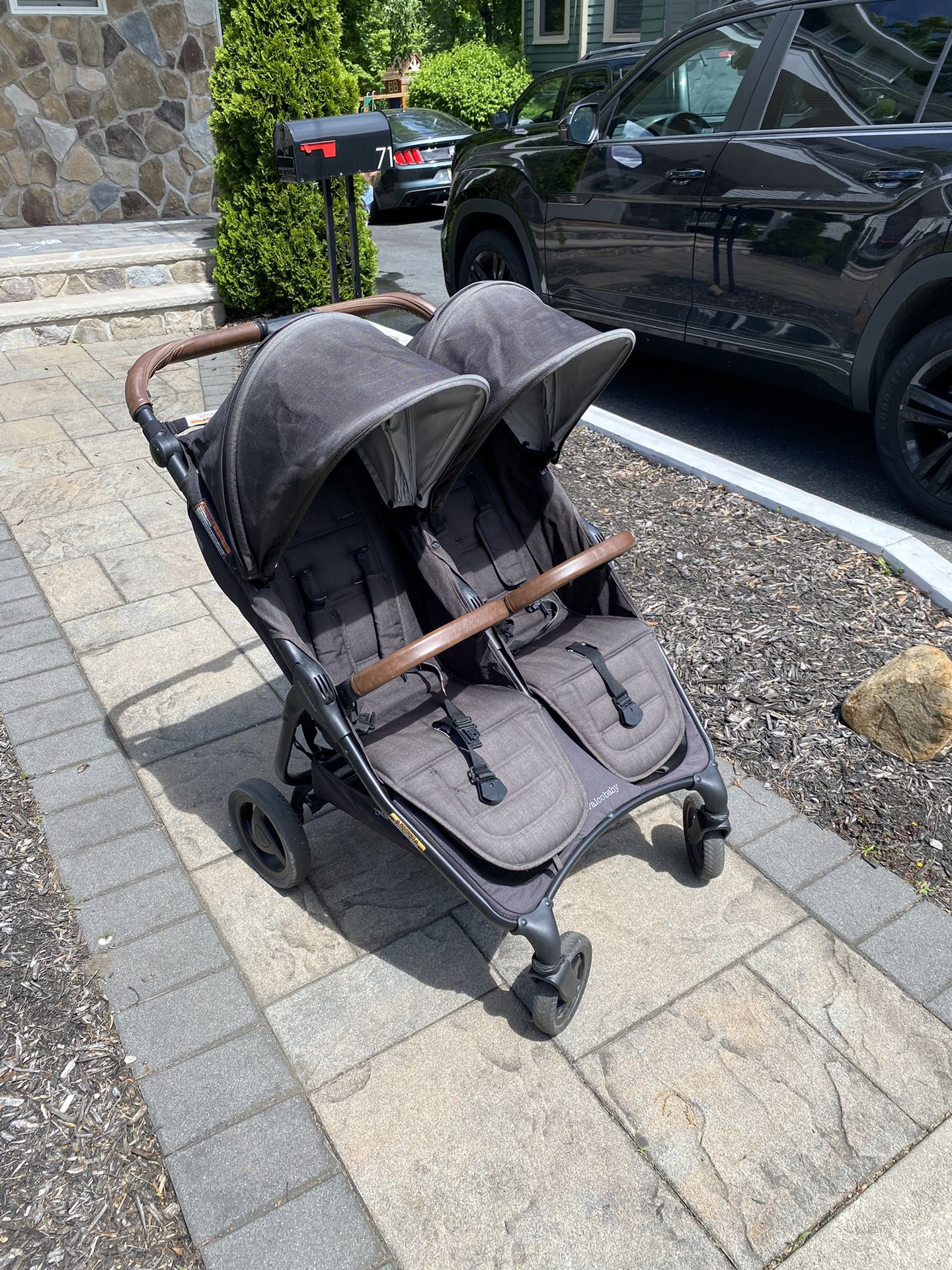 Valco Double Stroller With Replacement Fabric