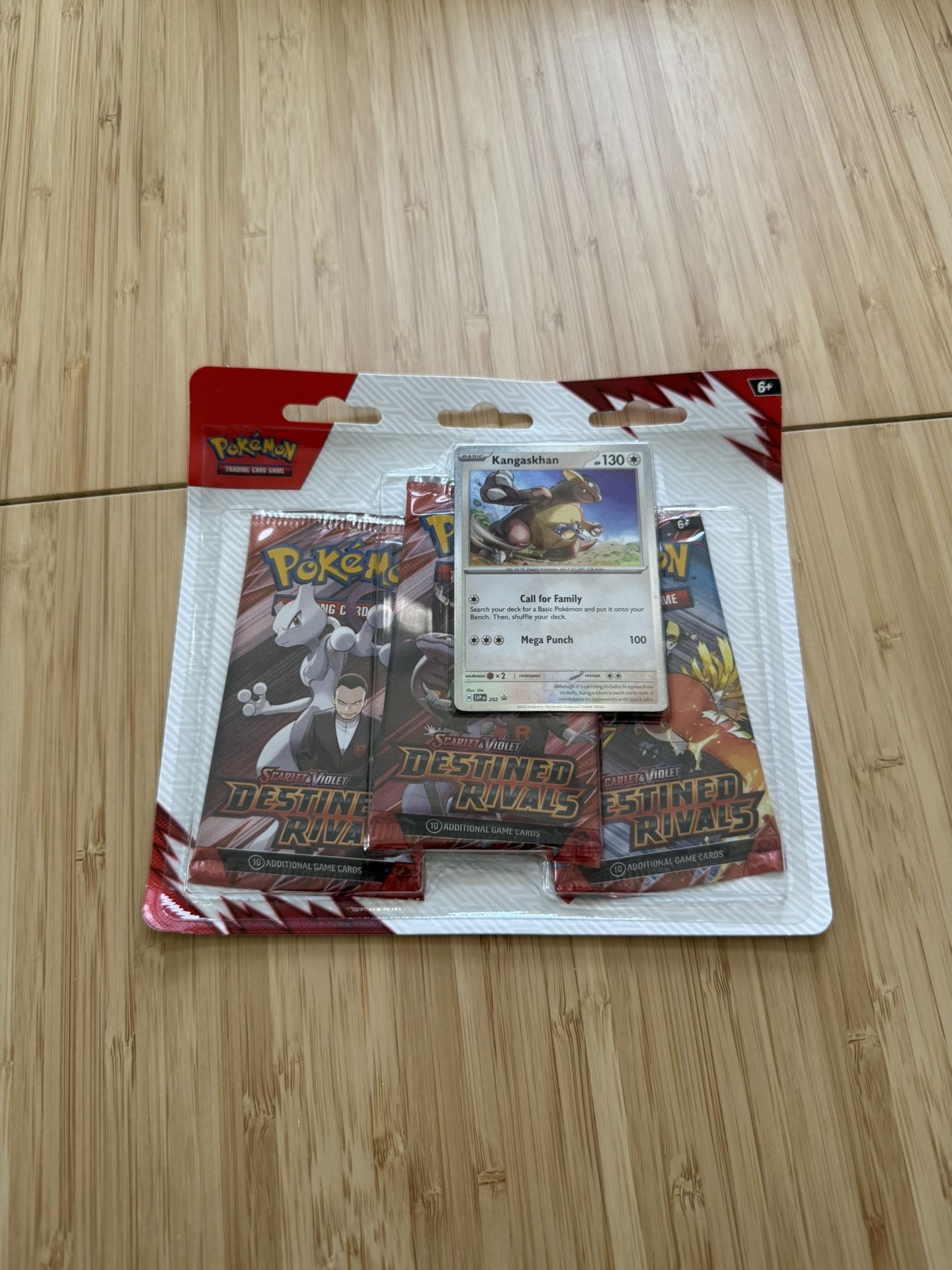 Pokemon Destined Rivals 3-Pack Blister