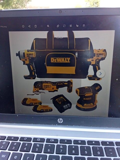 Dewalt 20V MAX 4-TOOL COMBO KIT
