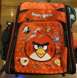 Angry Birds Backpack Brand New lots of storage.