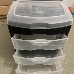 Sterilite Small 3-Drawer Organizer