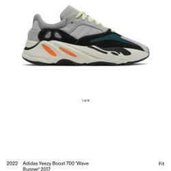 Adidas Yeezy Boost 700 'Wave Runner'
Used
Size 11