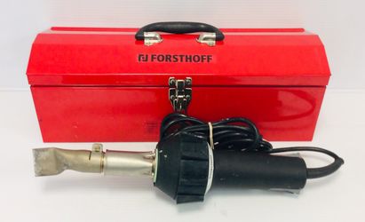 FORSTHOFF OVAL Q HOT AIR WELDING TOOL/TORCH/GUN ( PLASTIC VINYL FLOOR ROOF)