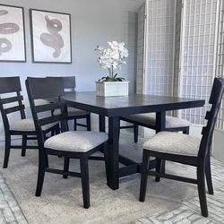 Espresso Dining Table Set | CrownMark Furniture 