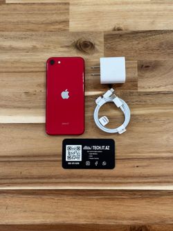 📱 iPhone SE (2nd Gen) | 64GB | Red | Unlocked (Any Carrier)