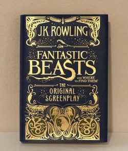 Fantastic Beasts and Where to Find Them book + original screenplay