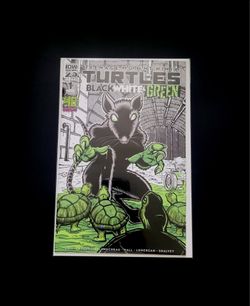 Teenage Mutant Ninja Turtles: Black, White & Green #1