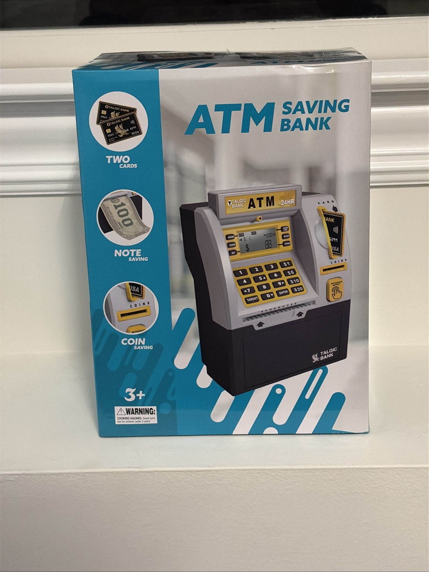 ATM Savings Bank Toy NEW