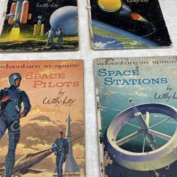 🚀 Willy Ley “Adventure in Space” Vintage Book Lot (1957) – For the True Space History Collector