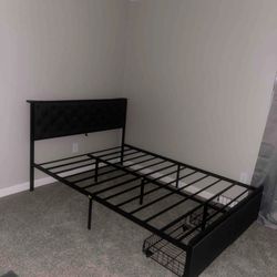 New 10 inch queen mattress with free new queen bed frame