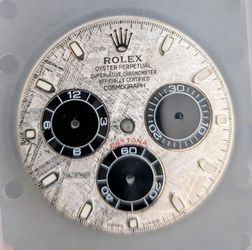 OEM Rolex Daytona meteorite dial