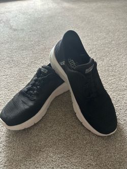 Skechers Black / White Womens Shoes