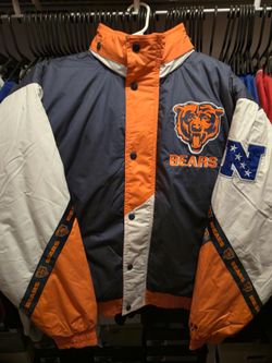 Chicago Bears Pro Player Tape Full-Zip Hooded Jacket 